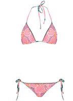 Blush Floral Shining Bikini Bottom
