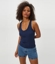 Cher Rib Scoop Neck Tank