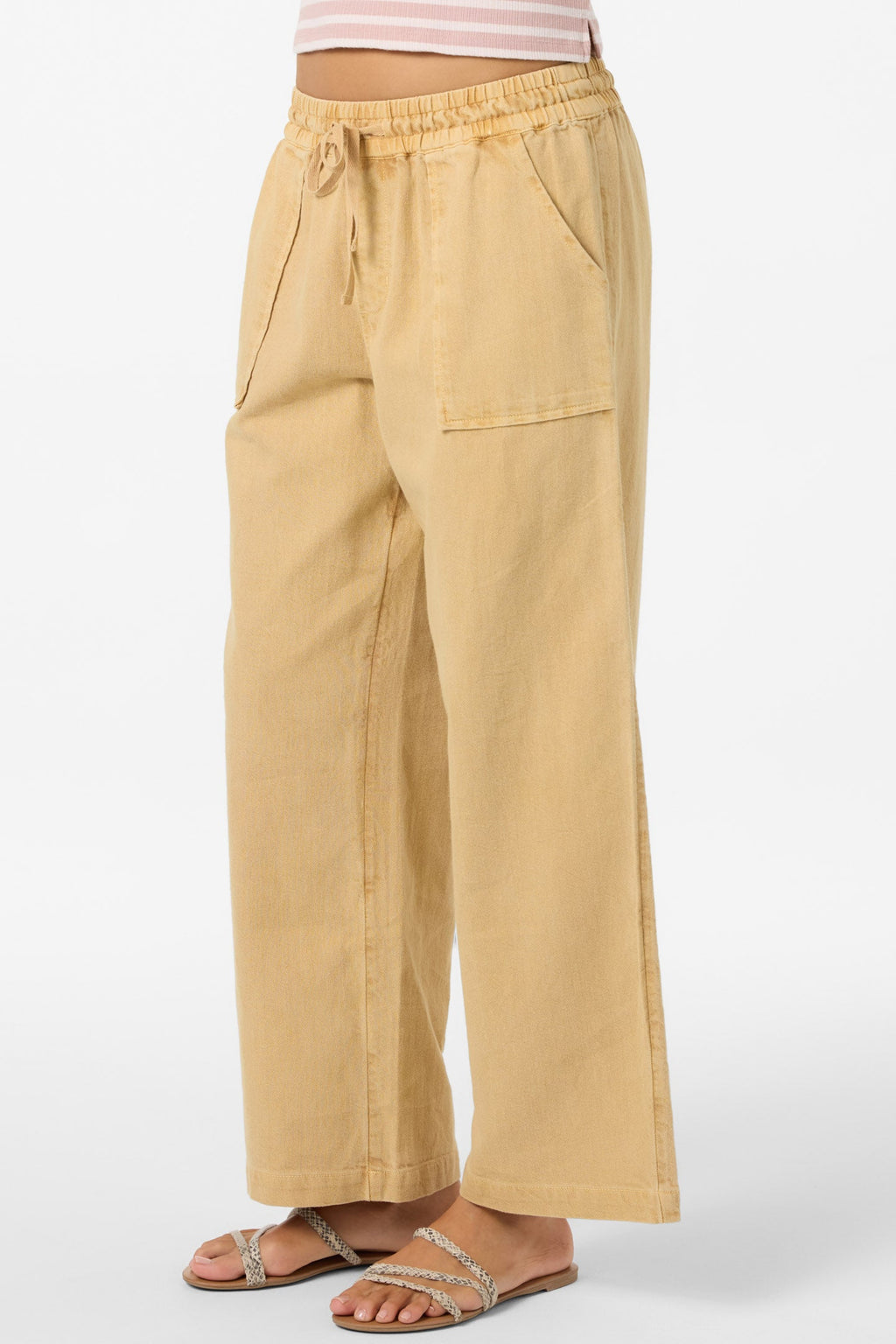 Sevie Warm Sand Pull-On Pant