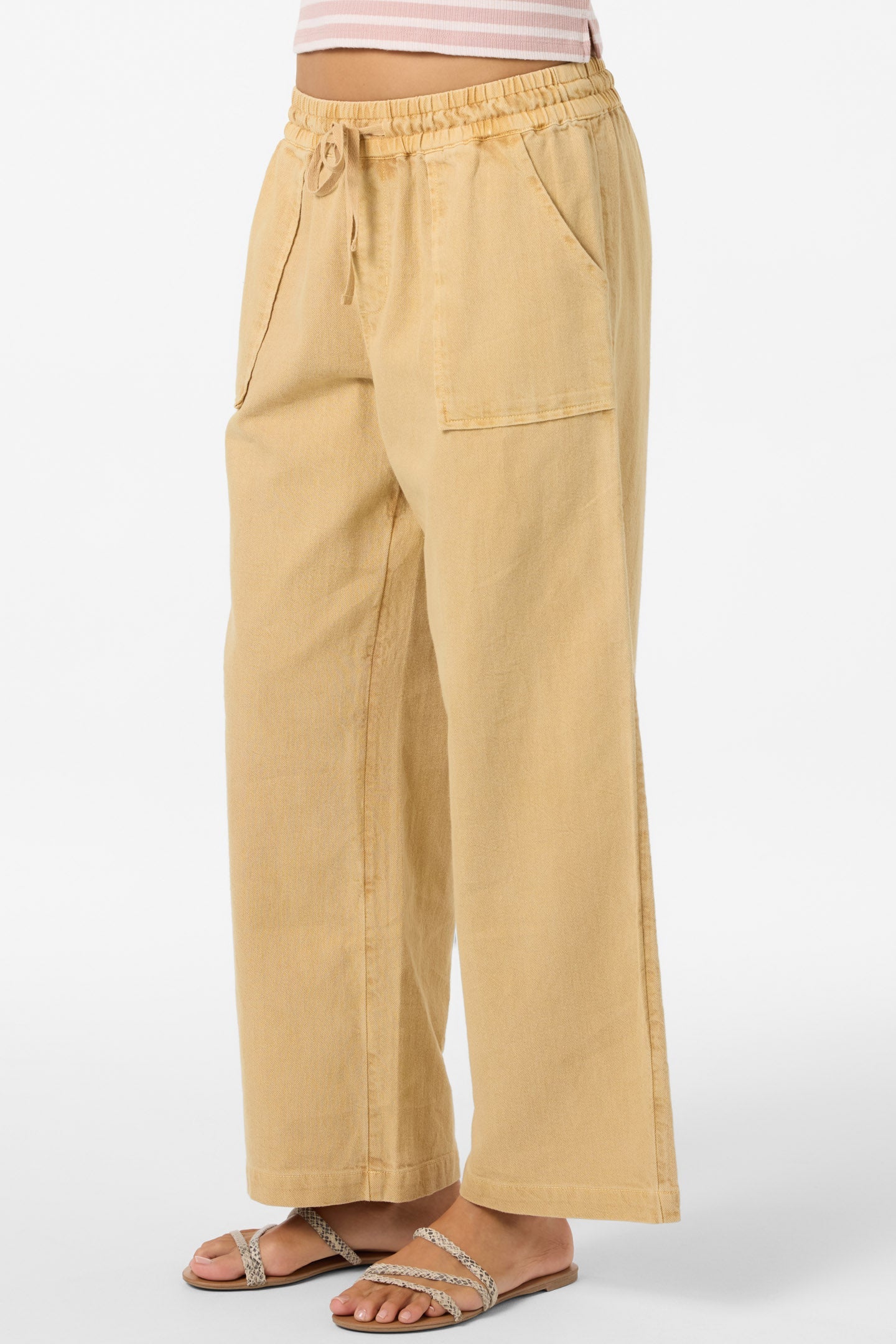 Sevie Warm Sand Pull-On Pant