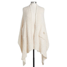 Cream Knit Shawl