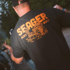 Lucky Buck Black Tee