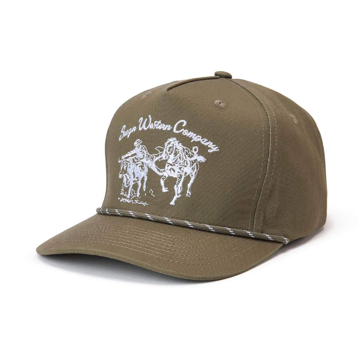 Los Rios Woodland Green Snapback