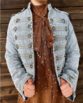JG Denim Military Jacket