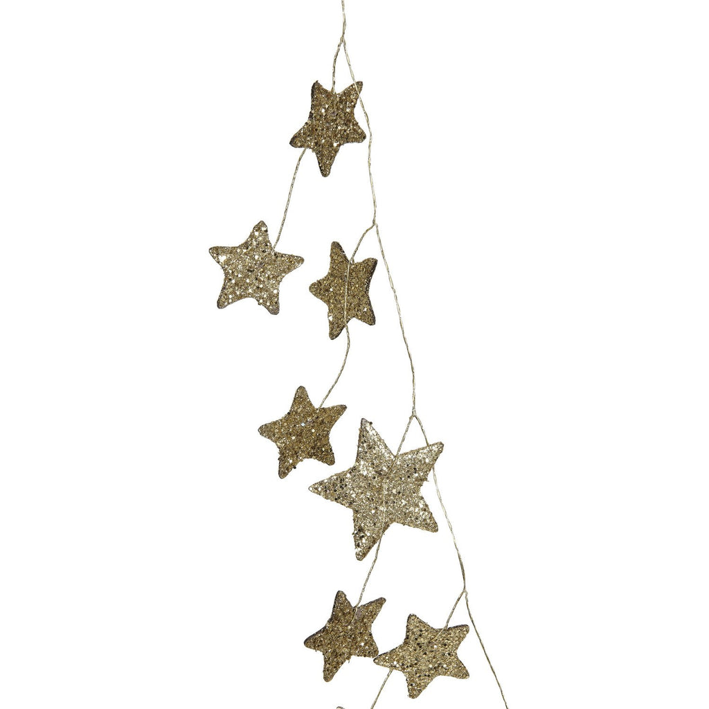 Glitter Star Garland