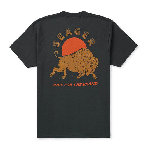 Ride For The Brand Vintage Black Tee