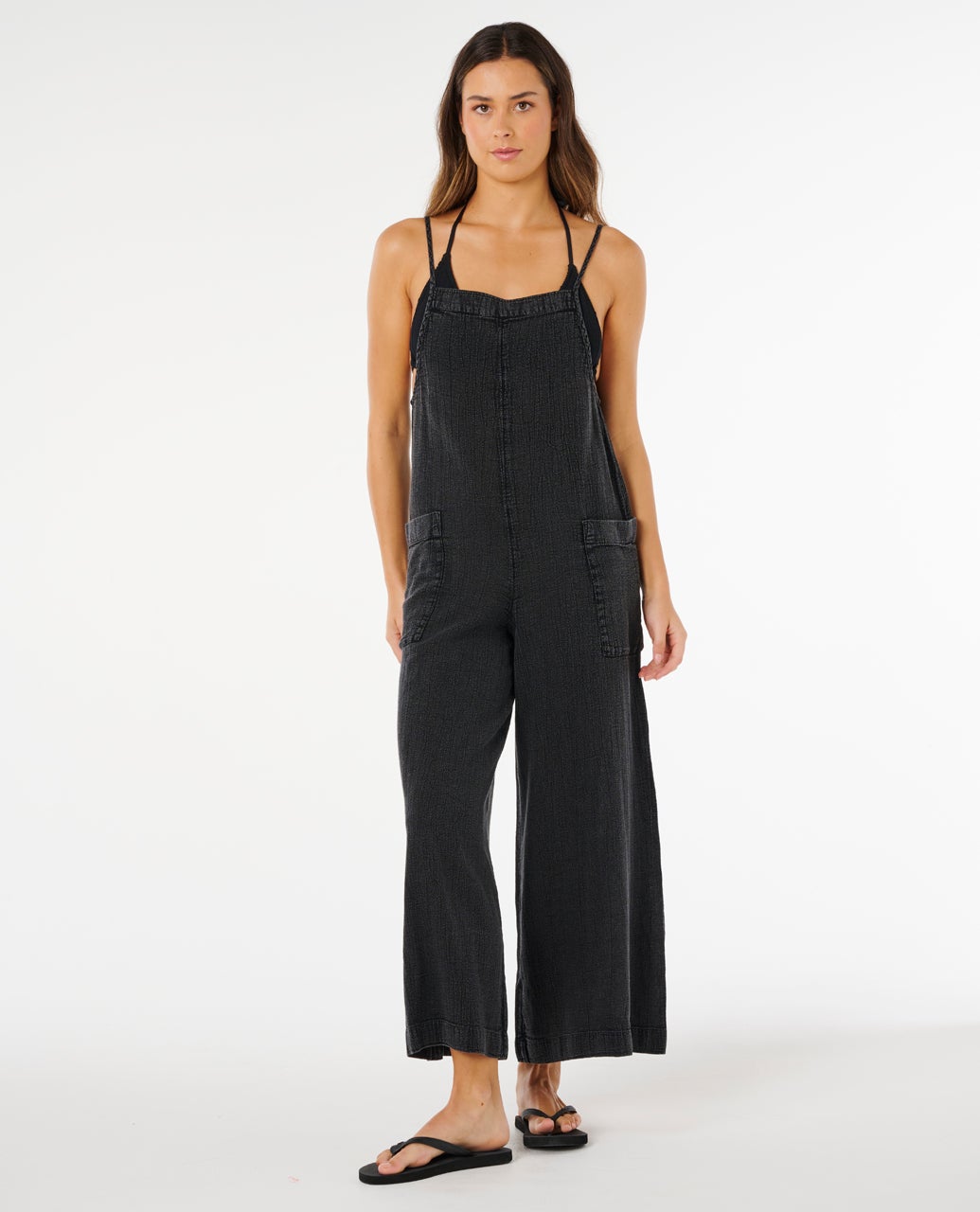 Classic Surf Black Jumpsuit