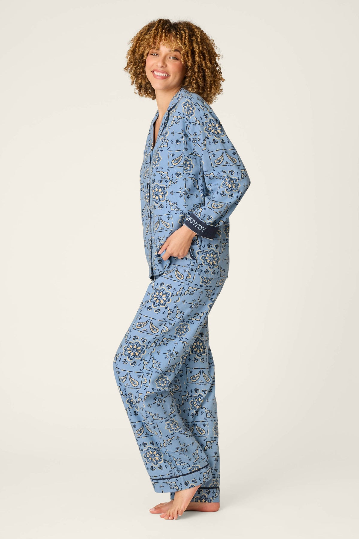 Bandana Flannel Classic PJ Set