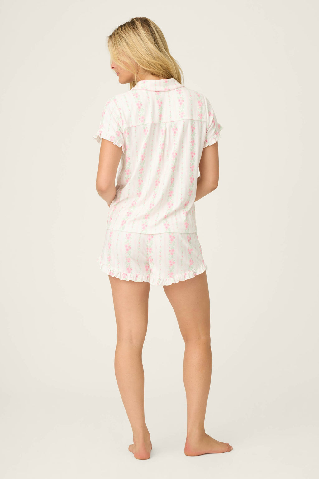 Roses Are Pink Pointelle PJ Set