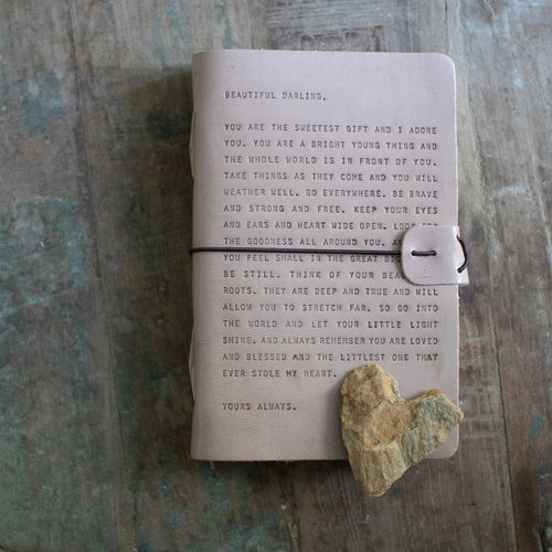 Beautiful Darling Artisan Leather Journal