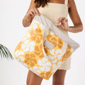 Funky Plumeria Honey Day Tripper Tote