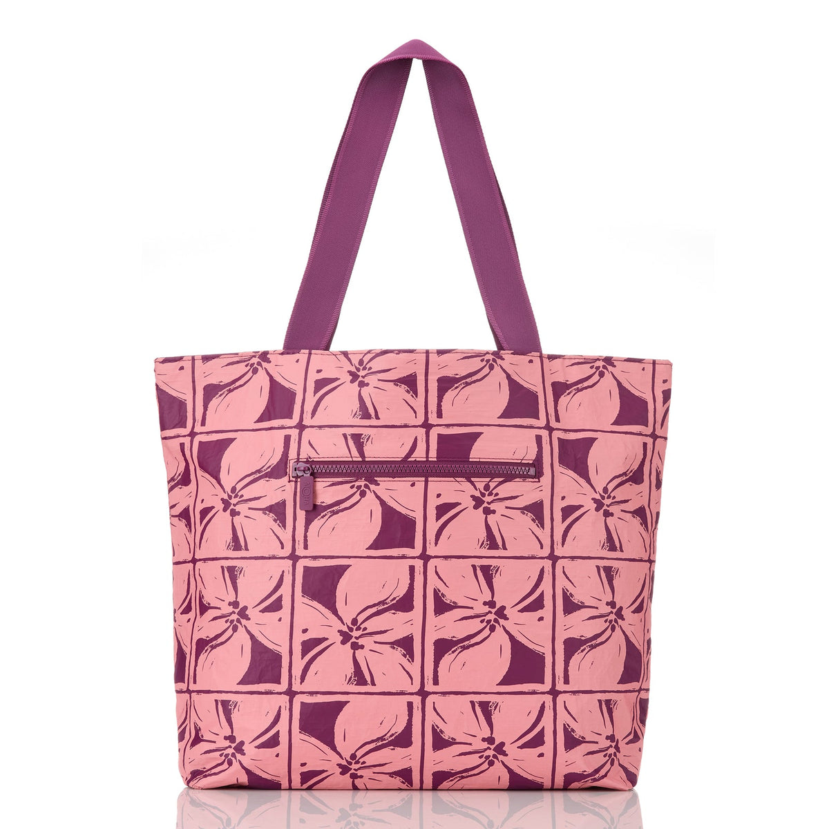 Lattice Candy / Plum Day Tripper Tote