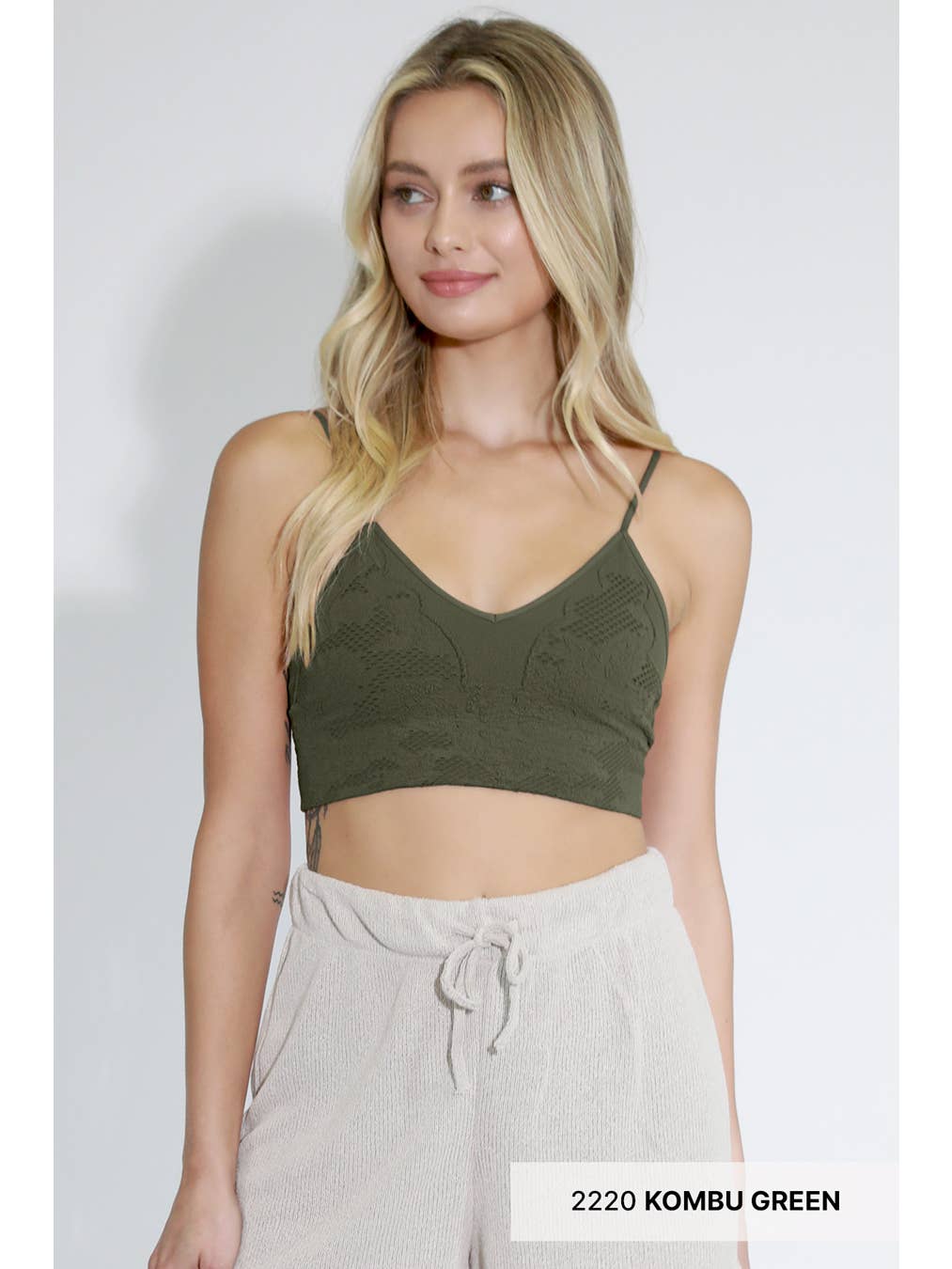 Lace Embroidered Bralette
