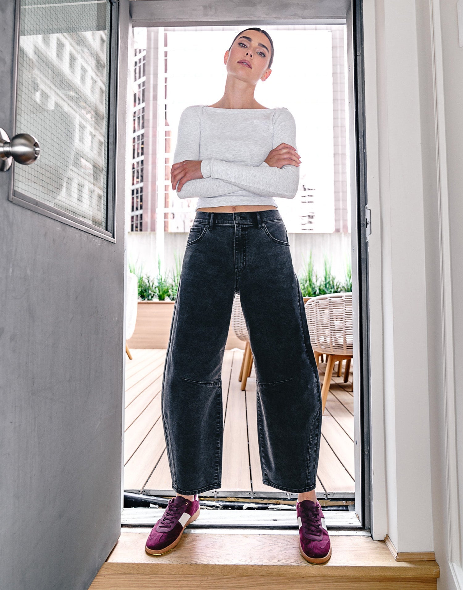 Malia Danica Barrel Jeans
