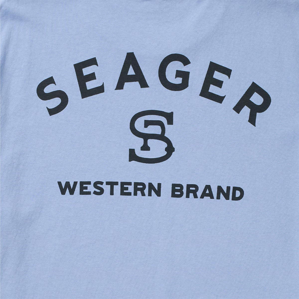 Branded Faded Denim Tee