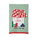Gingham Fruit Crochet Tea Towel