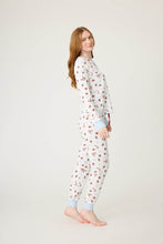 Candy Cane Thermal Ski Jammie Set