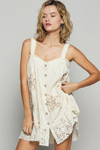 Crochet Flower Patch Dress