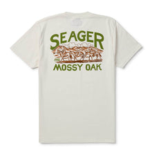 Seager x Mossy Oak Pack Out Vintage White Tee