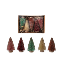 Colorful Bottle Brush Tree Boxed Set