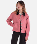 Kai Dusty Rose Utility Coat