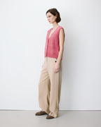 Nars Blush V Sleeveless Cardigan