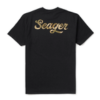 Russ Camo Fill Black Tee