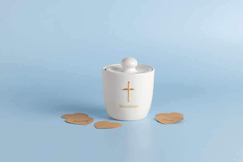 Ceramic Blessings Jar