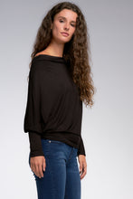 Black Off The Shoulder Top