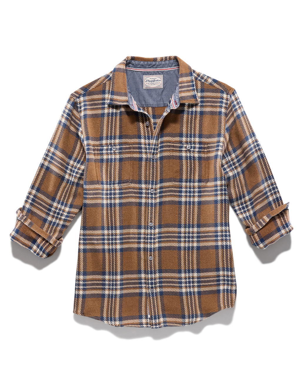 Seabrook Vintage Wash Flannel Button-Up