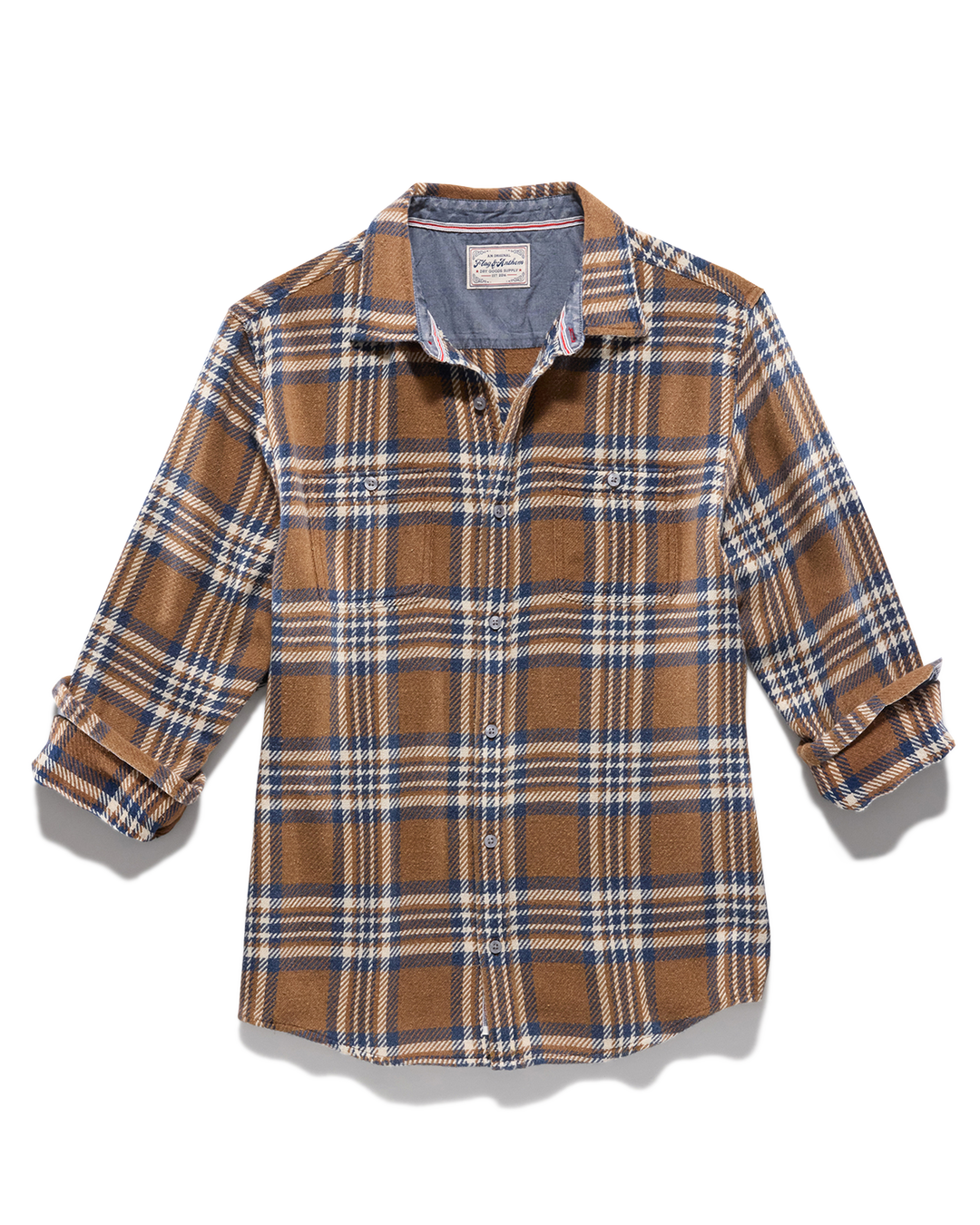 Seabrook Vintage Wash Flannel Button-Up