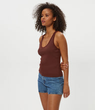 Cher Rib Scoop Neck Tank
