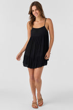 Saltwater Solids Black Rilee Cover-Up