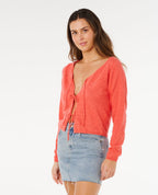 Pacific Tie Front Cardigan