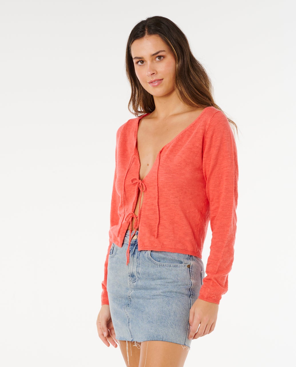 Pacific Tie Front Cardigan