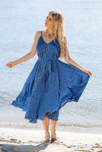 Pirrin Blue V Dress
