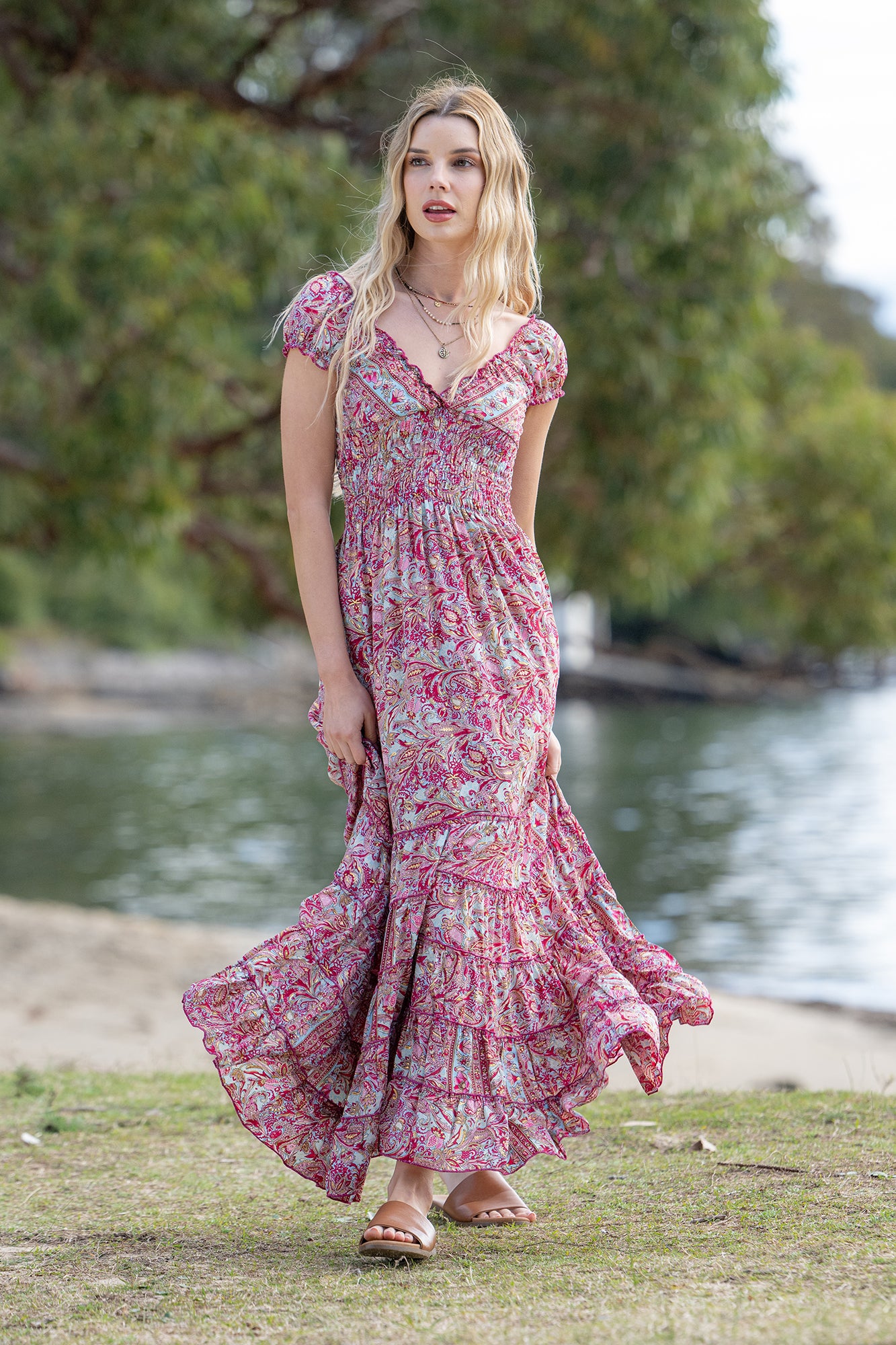 Cleo Pink Rosa Dress
