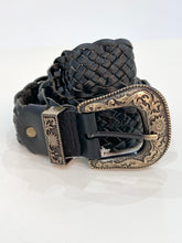 Braided Leather Belt