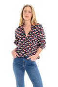 Lenni Balloon Button Down Top