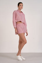 Red Stripe Button-Down