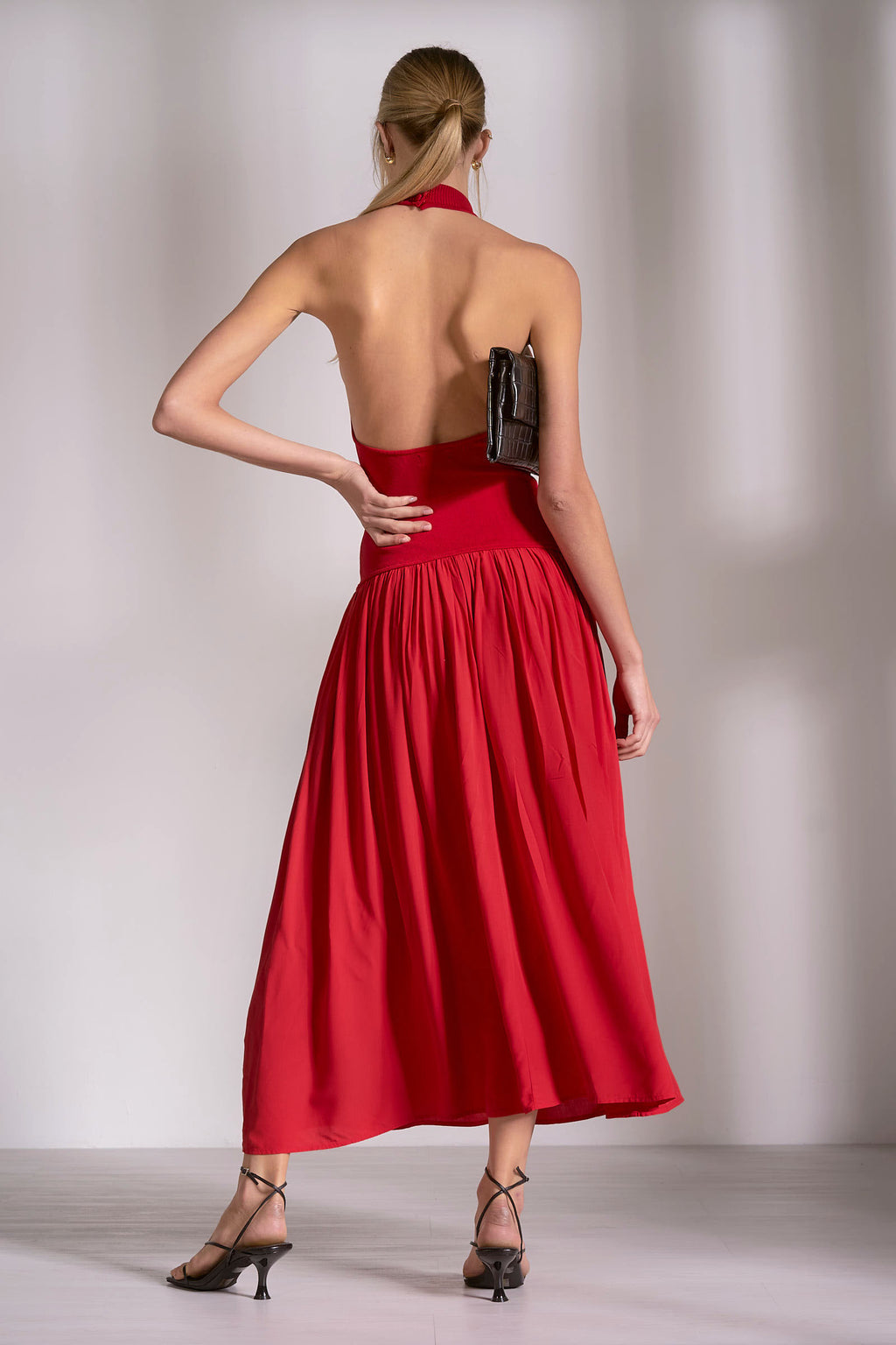 Drop Waist Maxi Dress