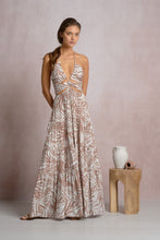 Bali Natural Cut-Out Maxi Dress