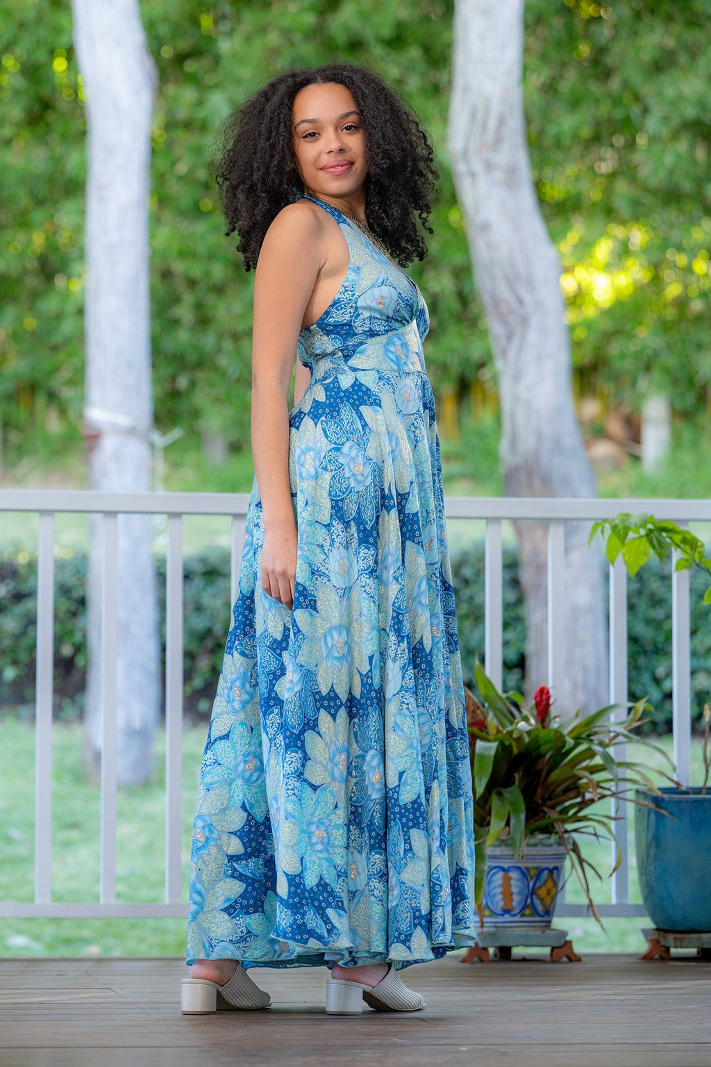 Kavali Halter Maxi Dress