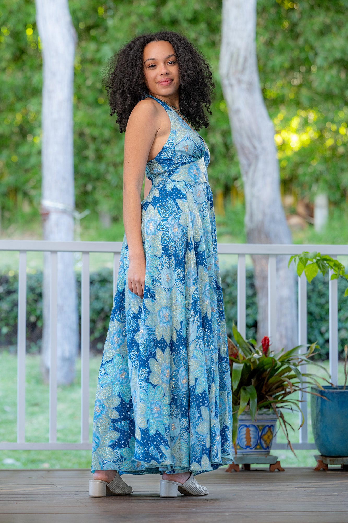 Kavali Halter Maxi Dress