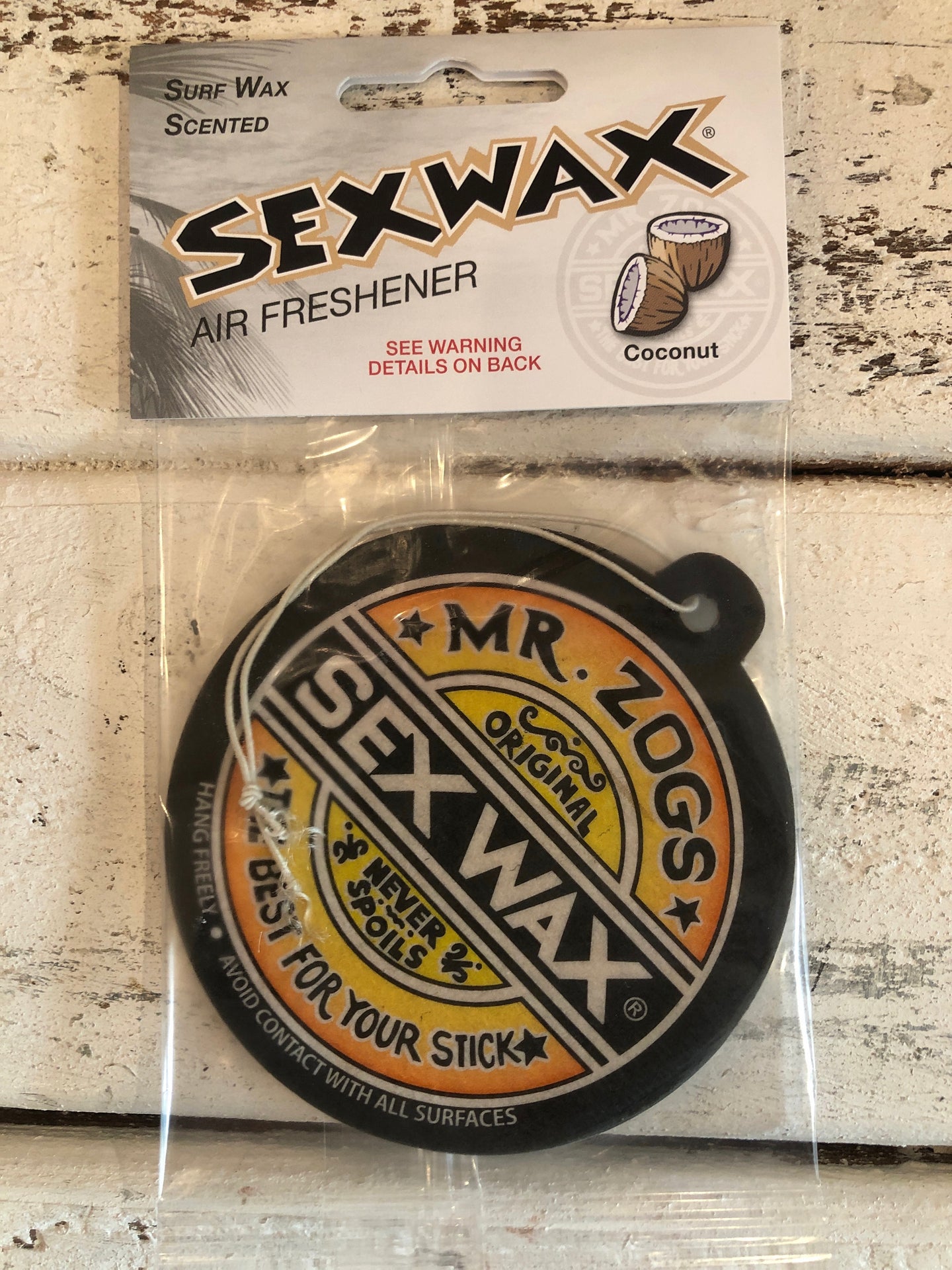 Sex Wax Air Freshener, Coconut
