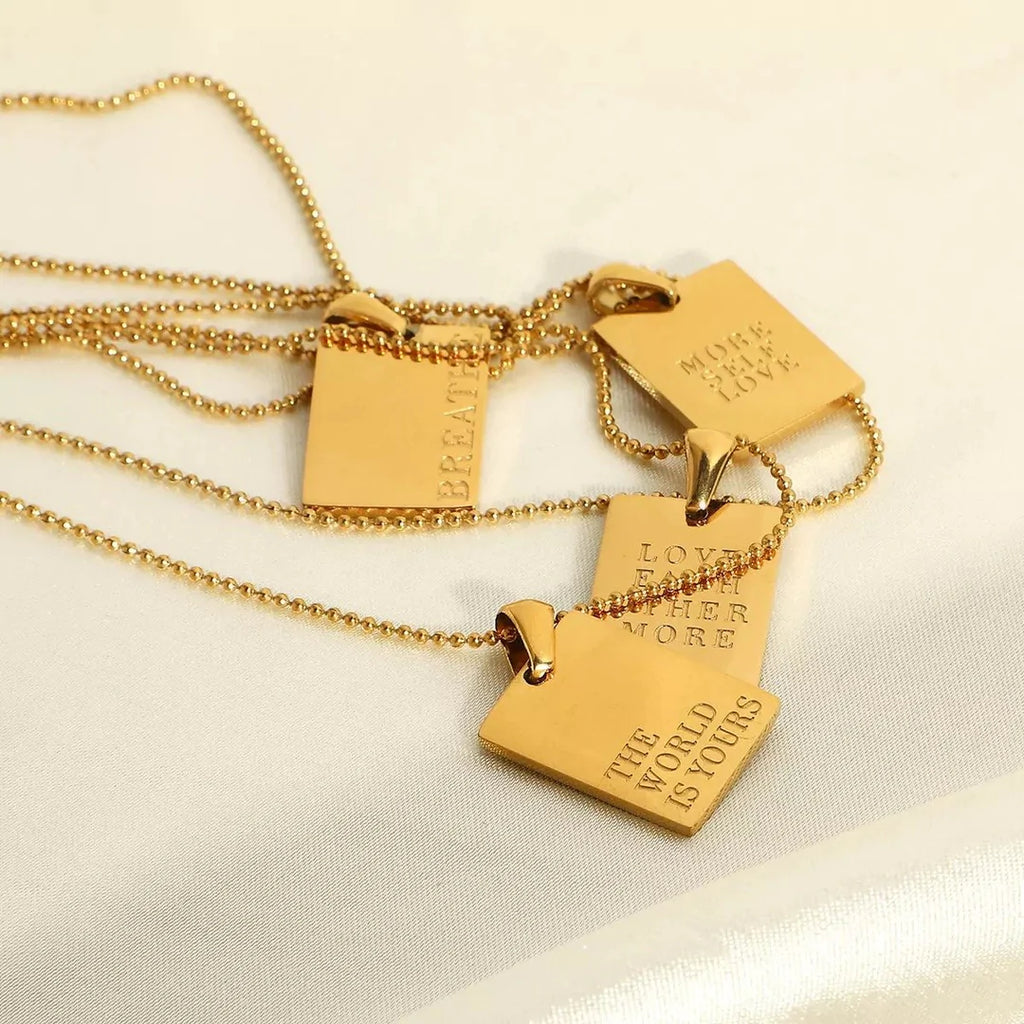 Mantra Necklace