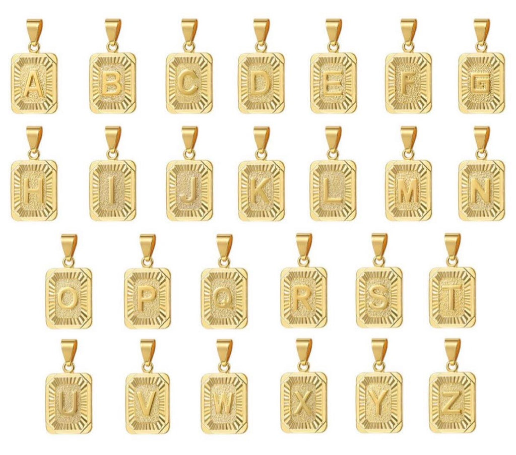 Honey Initial Necklace