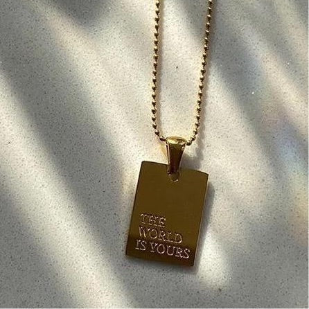 Mantra Necklace