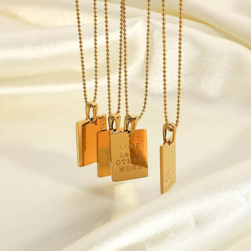 Mantra Necklace