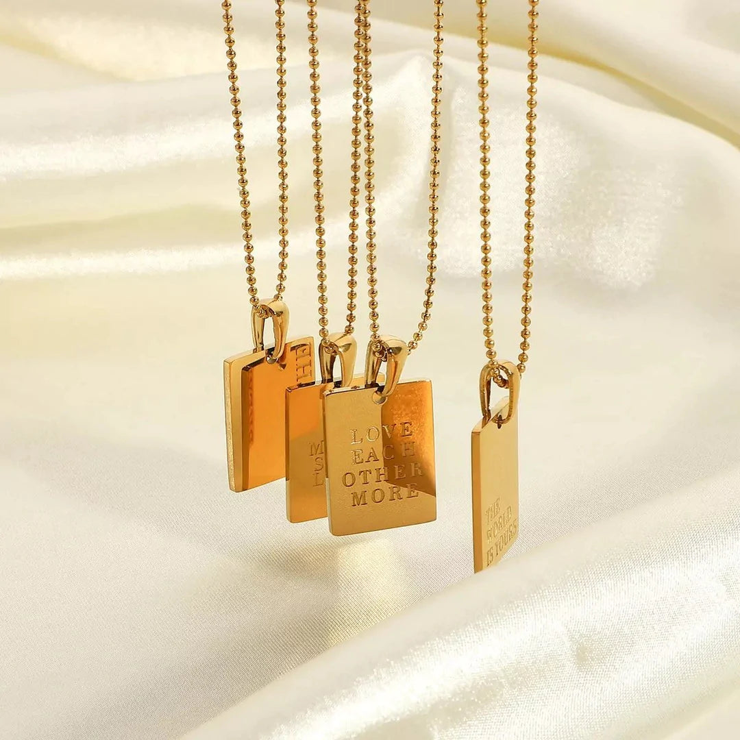 Mantra Necklace